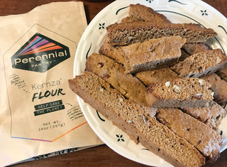 Bourbon and Kernza® Biscotti