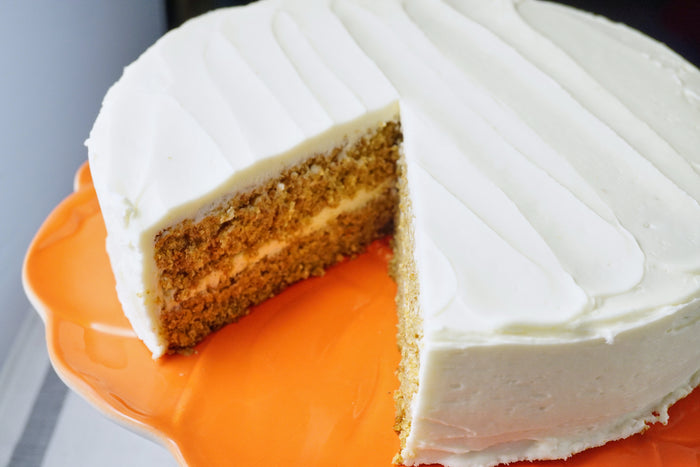 Kernza® Cake with Milk & Honey Buttercream