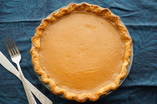 Pumpkin Pie with Kernza® Crust