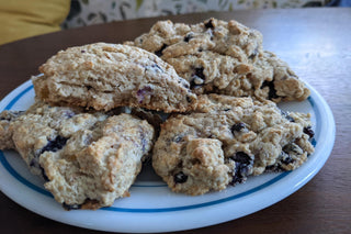 Perennial Blueberry Ginger Scones