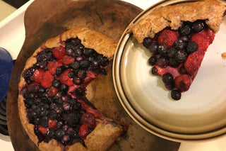 Rustic Kernza® Berry Tart