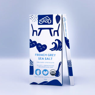 Dark Chocolate Bar with Sea Salt