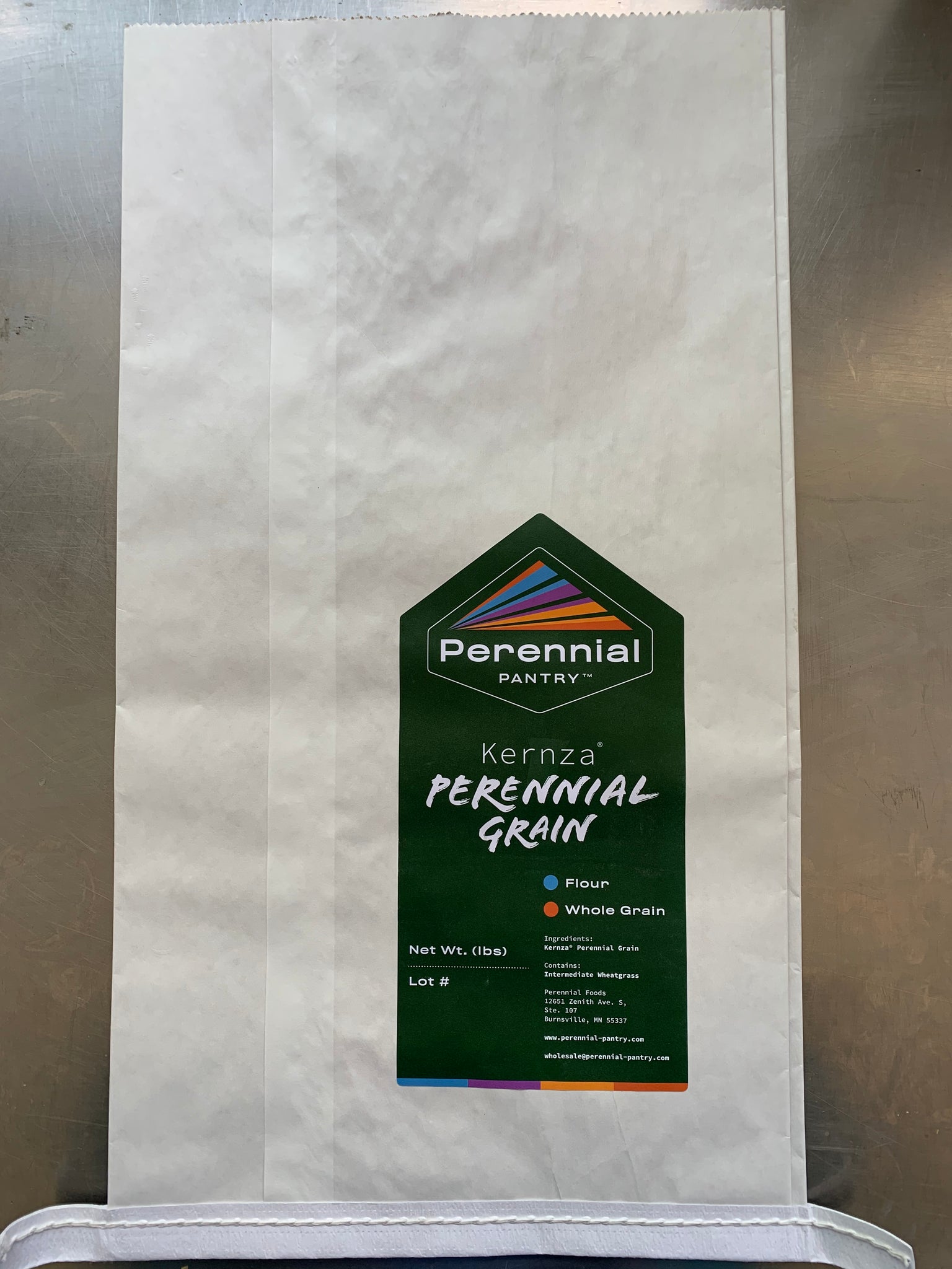 15 lbs Kernza Flour (5.50/Lb) Perennial Pantry